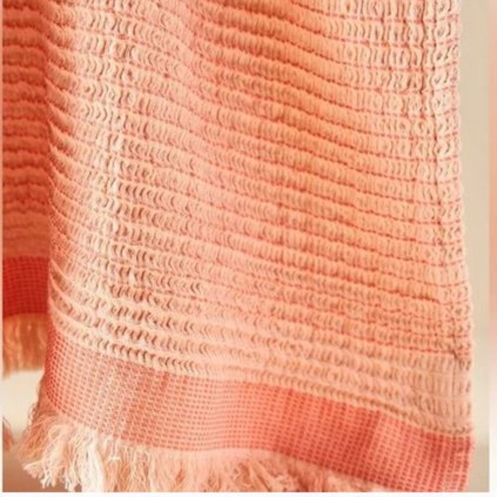 Anthropologie Peyton Oversized Waffle Dish Towel - Picture 2 of 2